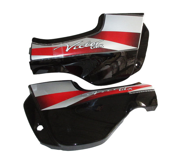 Side Panel / Side Cowl Set Fit For TVS Victor Glx Black (Red