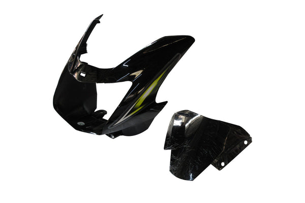 Headlight Visor Fit For TVS StarCvti 110 CC New Model Black (Green
