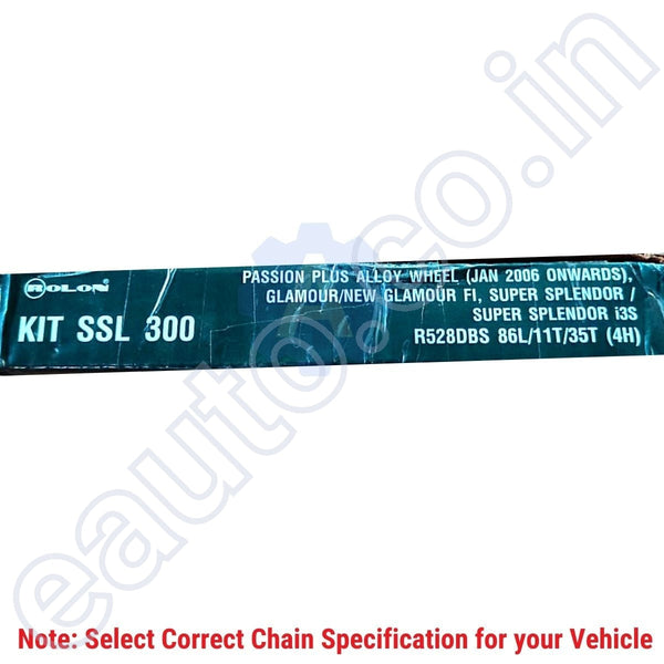 Chain Sprocket Kit (For Hero Passion Plus Alloy Wheel (Jan 06 onwards