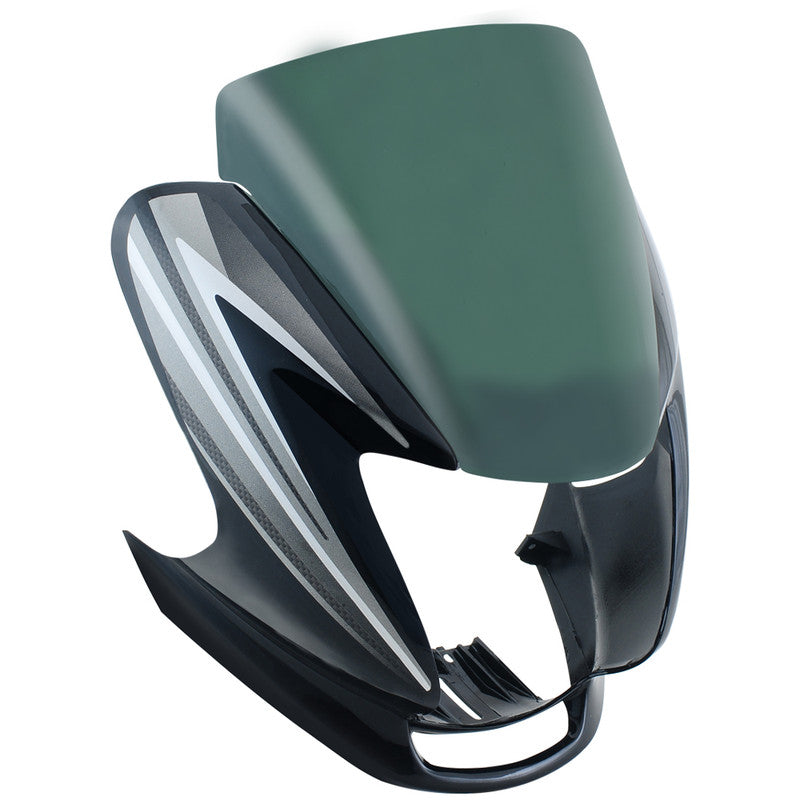 Headlight Visor Fit For Hero Passion Pro Digital Black (Grey