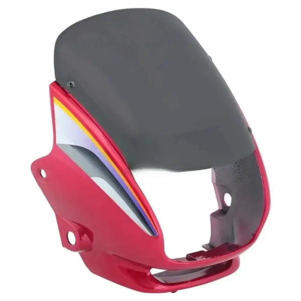 Headlight Visor for Hero Super Splendor, Red Colour | Bikespares.in ...