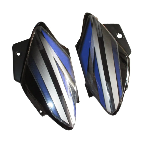 Side Panel/Side Cowl Set for Hero Splendor NXG Black (blue Sticker ...