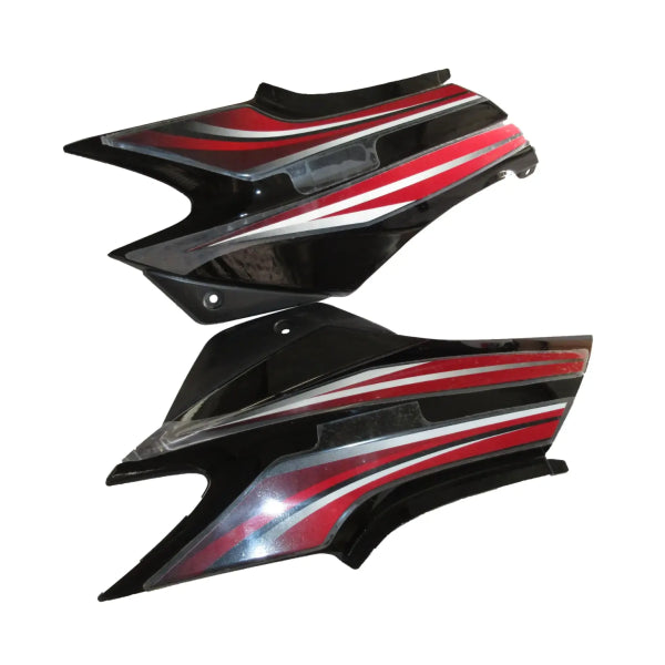 Side Panel/Side Cowl Set for Hero Super Splendor Black (red Sticker ...