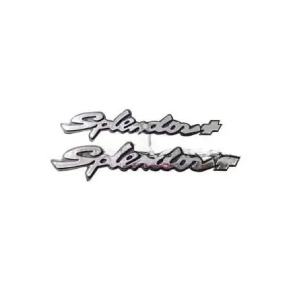 Splendor Monogram Sticker Side Panel Monogram Set for Hero Splendor Plus – Bike Spares