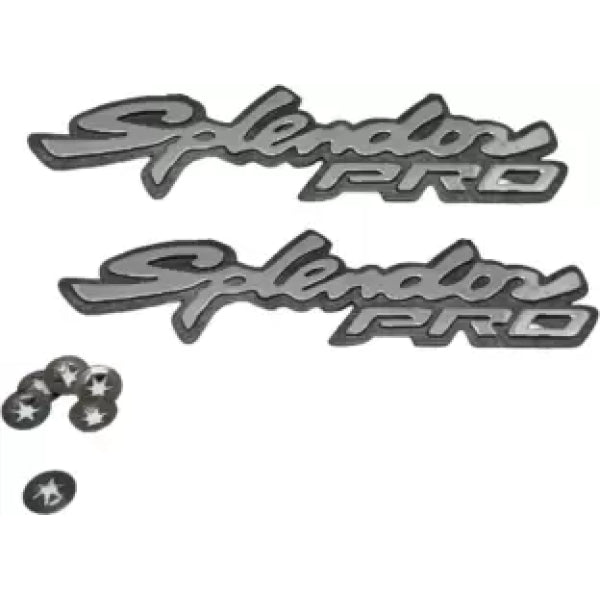 Splendor Monogram Sticker Side Panel Monogram Set for Hero Splendor Pro – Bike Spares
