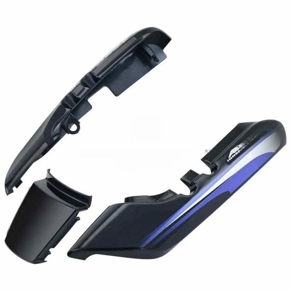 Tail Panel / Rear Cowl for Hero Splendor Pro, Black and Blue Colour ...